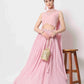 Embellished Mirror Work Semi-Stitched Lehenga