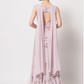 Sequined Semi-Stitched Lehenga & Unstitched Blouse With Dupatta