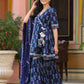 Gorgeous Gottapati Embroidered Cotton Sharara set
