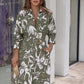 Elegant in Green: A Timeless Floral Statement