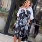 Modern Edge: Monochrome Abstract Elegance