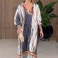 Boho Glam: Bold Patterns with Golden Elegance