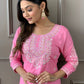 Beautiful kurta with heavy embroidery work with dupatta