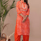 Cotton Afghan Style Kurta Pant Set