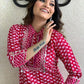 Beautiful Women's Pink Georgette Printed Kurta Set
