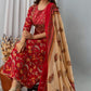Latest Traditional Cotton Anarkali Kurti With Doori & Havy Embroidery Work