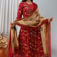 Latest Traditional Cotton Anarkali Kurti With Doori & Havy Embroidery Work