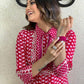 Beautiful Women's Pink Georgette Printed Kurta Set