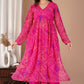 Latest traditional bandhani Print & very soft Dress