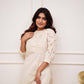 Cotton Embroidered  Kurta Set