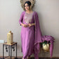 Rayon Embroidered Kurta Set With Dupatta