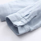 Cotton Solid Long Sleeve Shirt Women