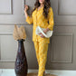Beautifully Rayon Cord Set In Belt Style