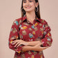 Muslin Fabric Long Afghan Co-Ord Kurta Set