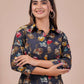 Muslin Fabric Long Up And Down Kurti