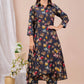Muslin Fabric Long Up And Down Kurti