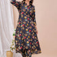 Muslin Fabric Long Up And Down Kurti