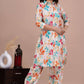 Muslin Fabric Long Afghan Co-Ord Kurta Set