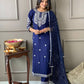 Beautiful kurta with heavy embroidery work with dupatta