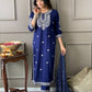 Beautiful kurta with heavy embroidery work with dupatta