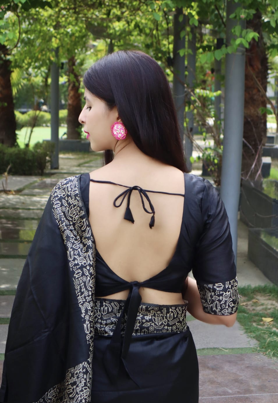 Black Banglori Silk Saree With Rich Weaving Pallu