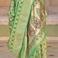 Soft Silk Bandhani Saree With Pure Jari Work