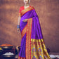 Indigo Beautiful Rahi Paithani Saree With Jari Work