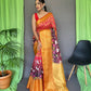 Pure Kanchipuram Digital Printed Saree