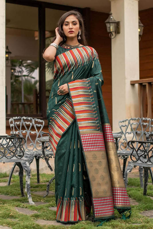 Beautiful Pure Silk Weaving Saree