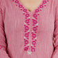 Cotton Straight Cut Kurta Set