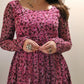 Beautiful Pink Georgette  Digital Printed Gown