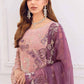 Heavy Pink Faux Georgette Salwar Suit With Nazmin Dupatta