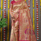 Beautiful Pink Paithani Pure silk handloom saree with Pure Jari