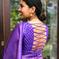 Beautiful Blue Rich Pallu & Jacquard Work with Soft Lichi Silk Saree