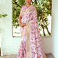 Pink Mysore Silk Saree With Swarovski Diamond