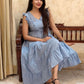 Women Frill Long Maxi Gown