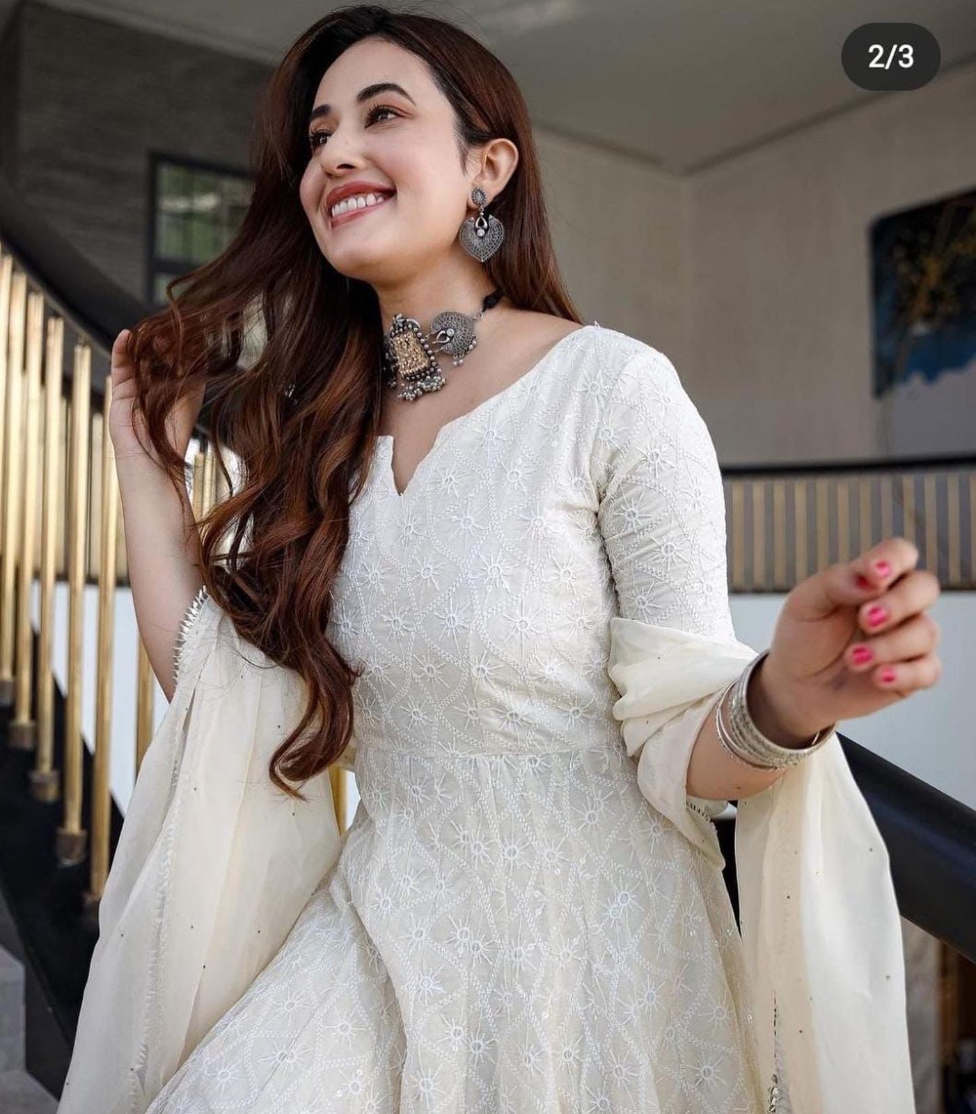 The Beautiful White Dress