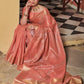 Maheshwari Tissue Silk Weaving Pink Colour Saree