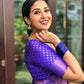 Beautiful Blue Rich Pallu & Jacquard Work with Soft Lichi Silk Saree