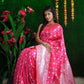 Pink Beautiful Pink Soft Silk Saree With Weaving Silver Zari