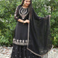 Embroidery Stiched Faux Georgette Dress