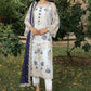 Embroidery Semi Stiched Faux Georgette Dress