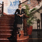 Embroidery Work Faux Georgette Dress