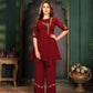 Embroidery Work Faux Georgette Dress