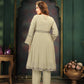 Embroidery Work Faux Georgette Dress