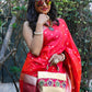 Pink Beautiful Rich Pallu Saree With Dolly Butti