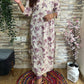 Pure Fine Cotton Fabric With Naira Cut Kurti With Pent Set