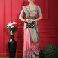 Pink Tussar Print Soft Saree with all Over Beautiful Print