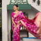 Rani Soft Banarasi Katan silk saree