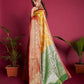 Yellow Soft Kanjivaram Silk Saree